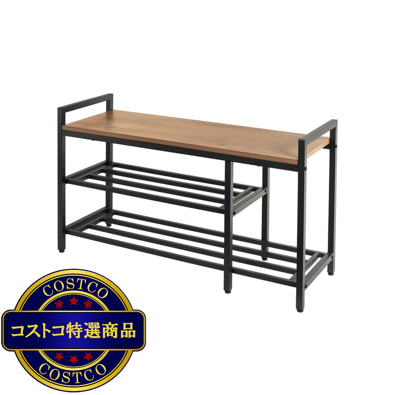 (コストコ) Neatfreak!（ニートフリーク!）ウッドトップ 収納ベンチ
