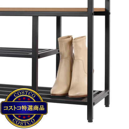 (コストコ) Neatfreak!（ニートフリーク!）ウッドトップ 収納ベンチ