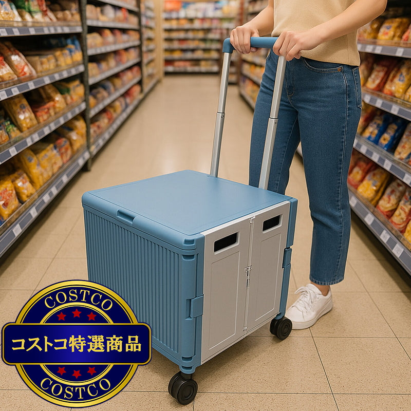 (コストコ) SPACEMADE（スペースメイド） 折りたたみカート 50L