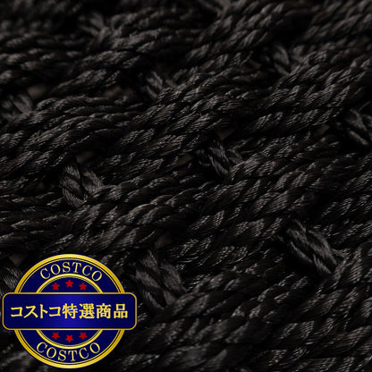 (コストコ) Korhani ロープマット 60 x 90cm ブラック