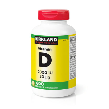 (コストコ) カークランドシグネチャー ビタミンD 2000IU 600粒