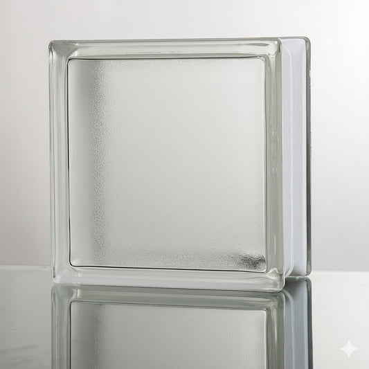 (コストコ) ガラスブロック 190 x 190 x 80 mm 6個セット クリアシリーズ タンジェリンスキンA JGB8008