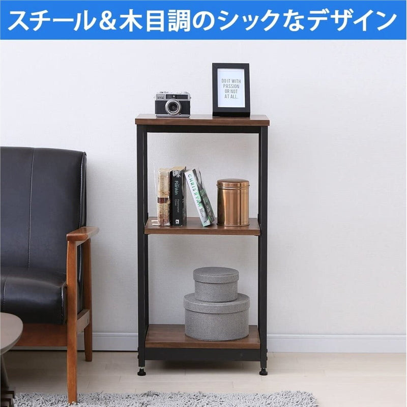 (コストコ) アイリスオーヤマ スチールウッドラック 幅42cm 3段 SWR-4280 251467