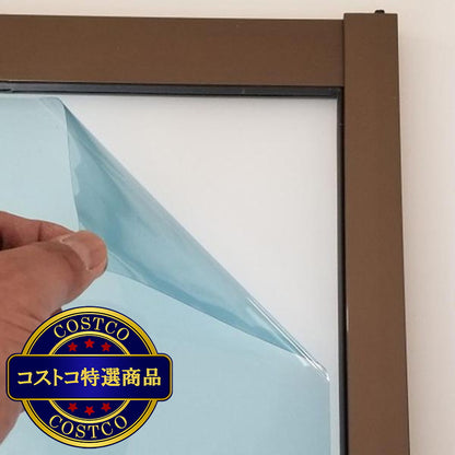 (コストコ) 窓ガラス用透明遮熱シート ゼロシート 92 x 180 cm 2枚組 ZCS0182