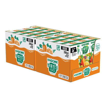 (コストコ) カゴメ 野菜生活オリジナル 200ml x 24本