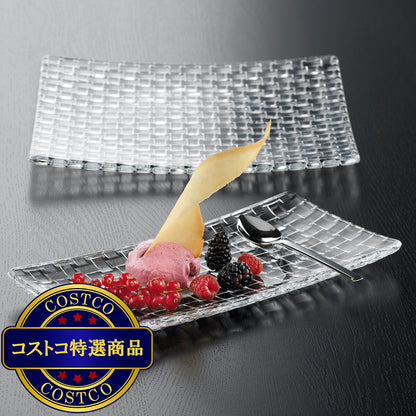 (コストコ) ナハトマン ボサノバ レクタングラー プレート 28cm 1枚入り