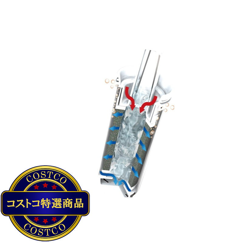 (コストコ) 東レ トレビーノ ポット型浄水器交換用カートリッジ(高除去2個入り)PTC.SV2J  2セット