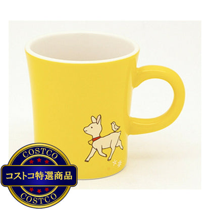 (コストコ) 三郷陶器 アルプスの少女ハイジ マグカップ 280ml 黄