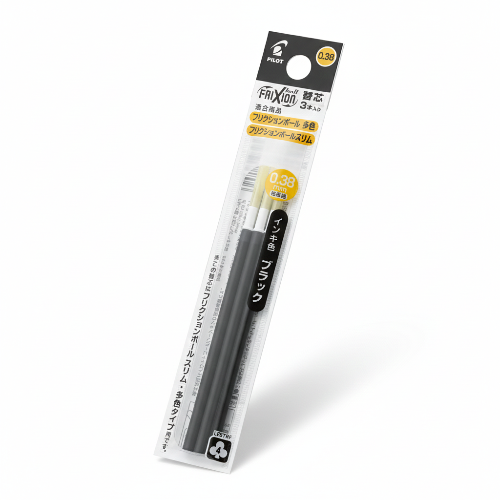 (コストコ) パイロット フリクションボール スリム 替芯 黒 0.38mm 3P x 10セット LFBTRF30UF3B