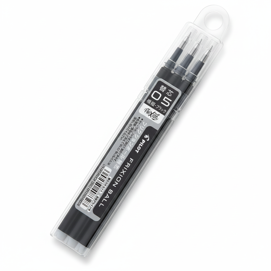 (コストコ) パイロット フリクションボールノック 替芯 単色用 黒 0.5mm 3本 x 10セット LFBKRF30EF3B