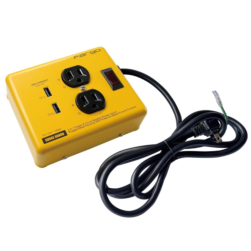 (コストコ) Fargo スチールタップ AC2個口 USB2個口 3.4A PT410YE