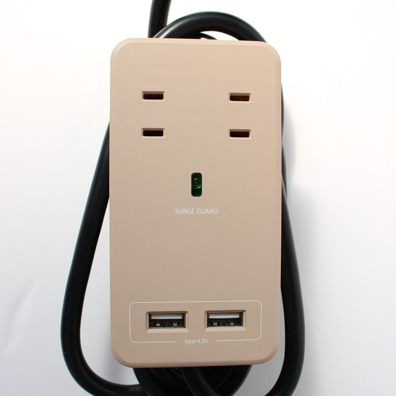 (コストコ) Fargo（ファーゴ）SATI COLOR(サティカラー) AC4個口 4.2A USB 全14色 CT221 ラテベージュ