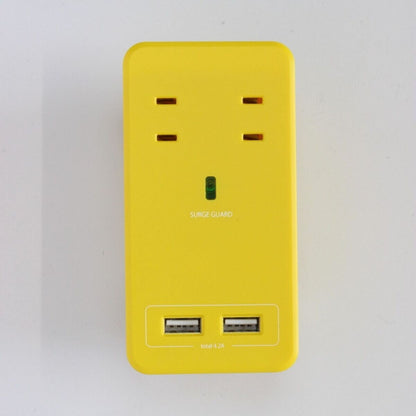 (コストコ) Fargo（ファーゴ）SATI COLOR(サティカラー) AC4個口 4.2A USB 全14色 CT221 イエロー