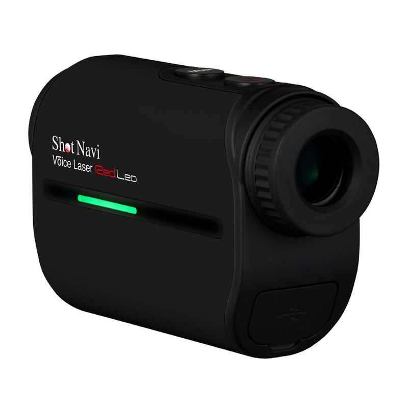 (コストコ) ショットナビ ボイスレーザー Red LEO ゴルフ用 音声認識 レーザー距離計測器 ブラック