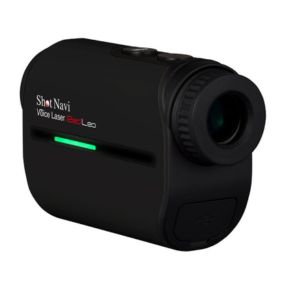 (コストコ) ショットナビ ボイスレーザー Red LEO ゴルフ用 音声認識 レーザー距離計測器 ブラック