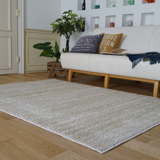 (コストコ) スミノエ 防炎・防音ラグ リュストル 261cm x 261cm アイボリー