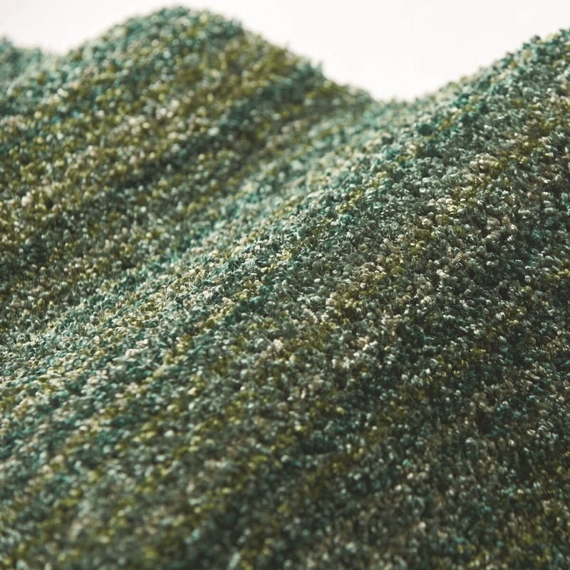 (コストコ) スミノエ 防炎・防音ラグ リュストル 楕円 140cm x 200cm フォレストグリーン