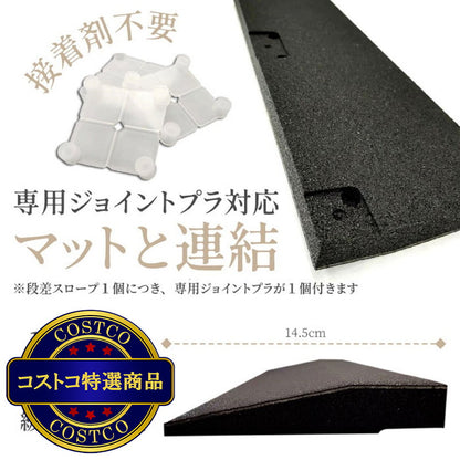 (コストコ) セルデス インサイマット 20ミリ厚用 段差スロープコーナーセット SL20-yds500-4S