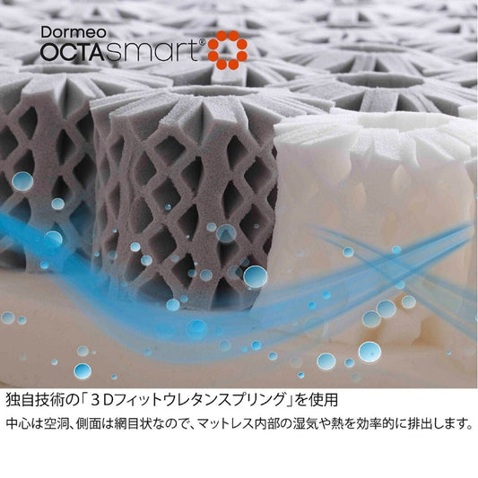 (コストコ) ドルメオ Octasmart マットレス Plus ソフト ダブル 17cm