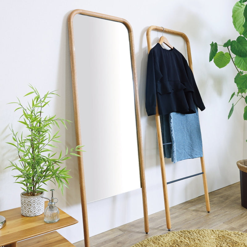 (コストコ) 関家具 スタンドミラー スーク 550 オーク