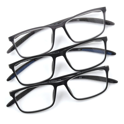 (コストコ) Design Optics® by Foster Grant "CHARLIE"/"DAX" リーディンググラス 3.00 3着セット