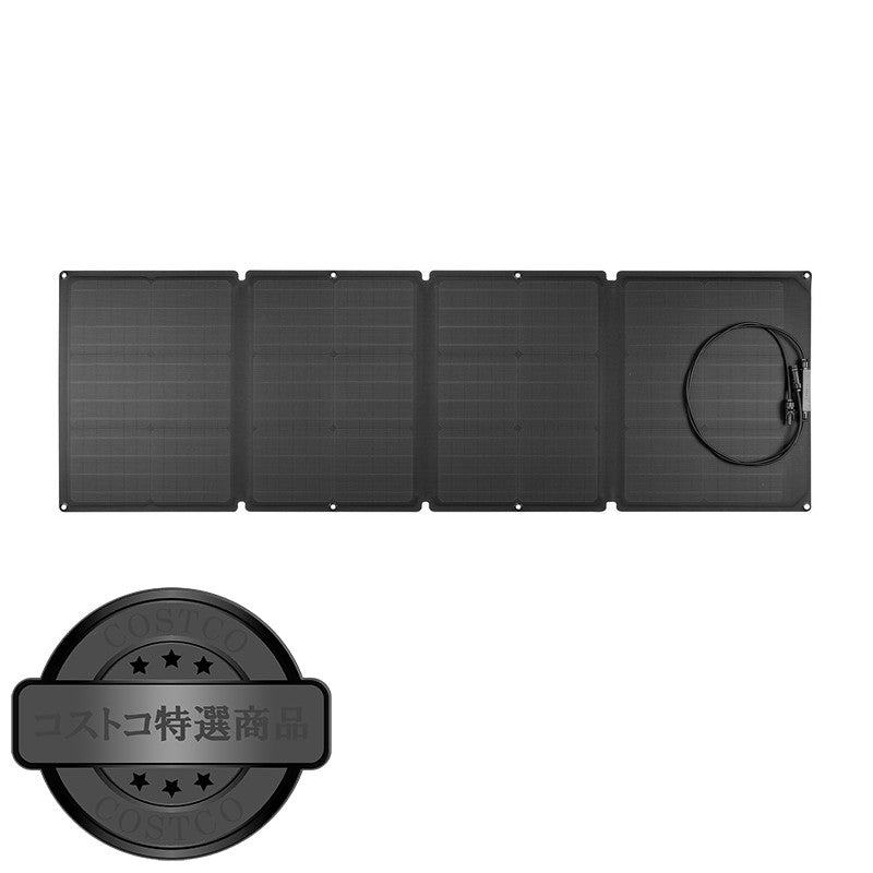 (コストコ) EcoFlow(エコフロー) 110W ソーラーパネル充電器