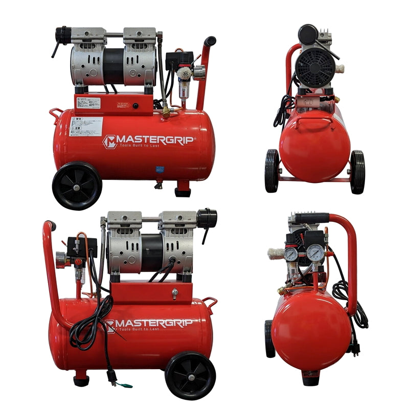 (コストコ) MASTERGRIP 静音オイルレス コンプレッサー24L NCS00253R
