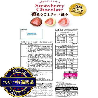 (コストコ) ストロベリーチョコレート アソート 410g