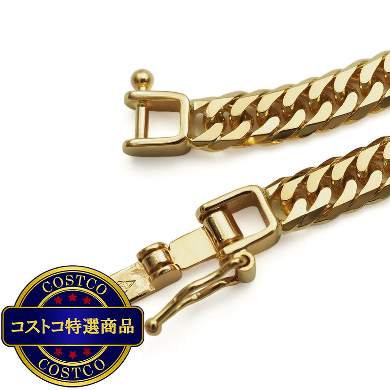 (コストコ) K18 喜平ネックレス 6面カットダブル 20g 60cm
