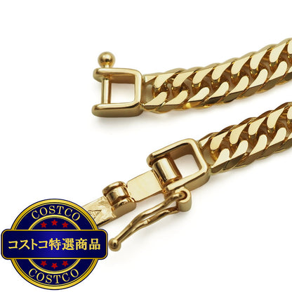 (コストコ) K18 喜平ネックレス 6面カットダブル 20g 60cm