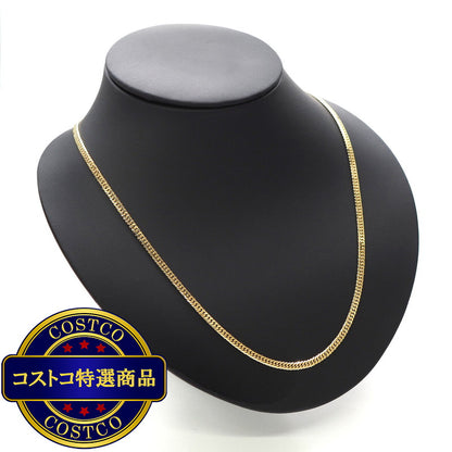 (コストコ) K18 喜平ネックレス 6面カットダブル 20g 60cm