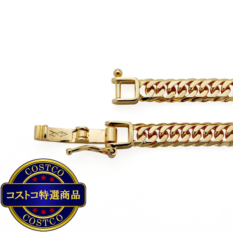 (コストコ) K18 喜平ブレスレット 6面カットダブル 6g 18cm