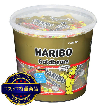 (コストコ) ハリボー ゴールドベアー ドラム 1000g