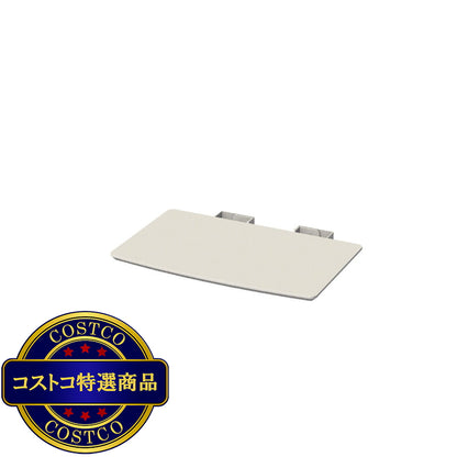 (コストコ) 朝日木材加工 テレビスタンド棚板 WS-F820SH-W ホワイト