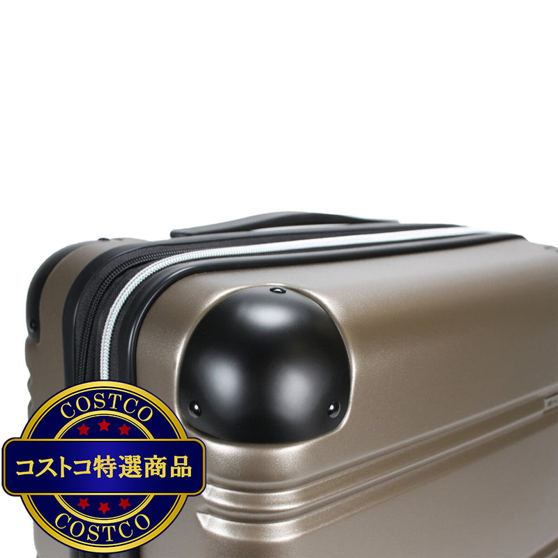 (コストコ) エース イグザクト ハードボディスーツケース 機内持ち込み38-46Lサイズ 0522108 ブロンズ