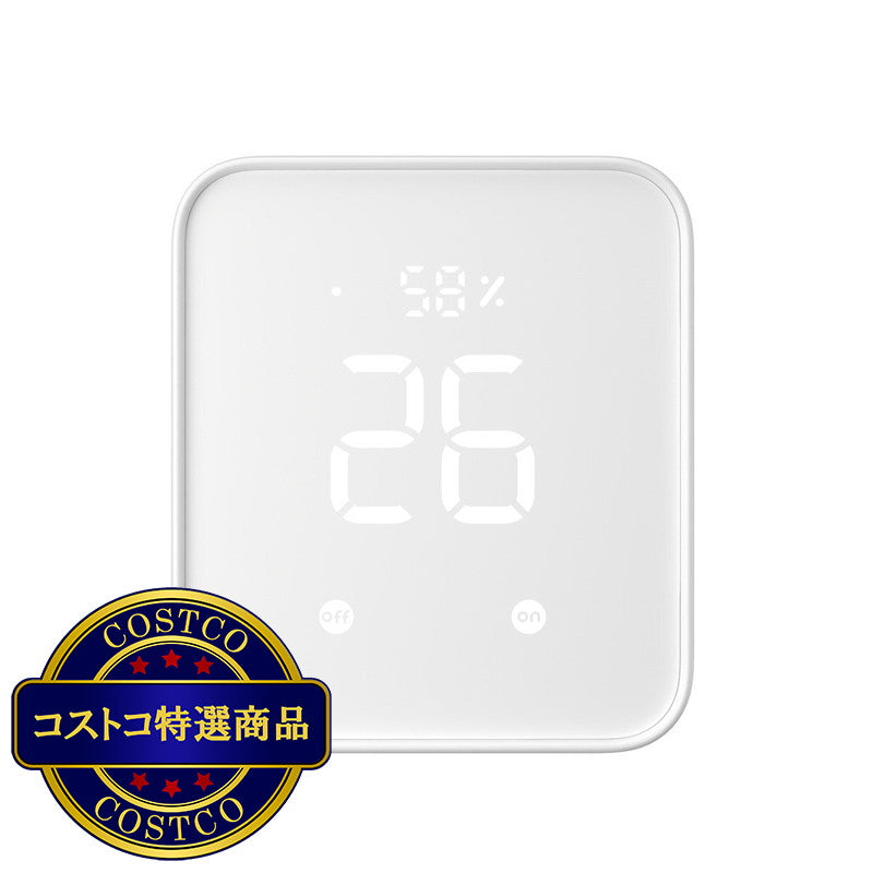 (コストコ) スイッチボット 温度計機能備えるスーパースマートリモコン ハブ2 W3202100