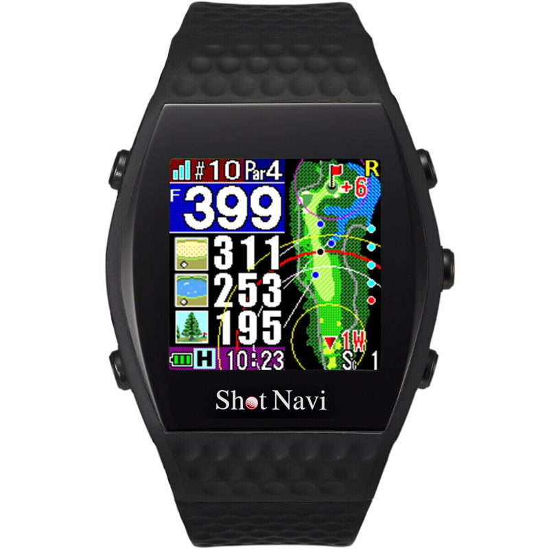 (コストコ) ショットナビ インフィニティ GPS ゴルフナビウォッチ 腕時計タイプ ブラック
