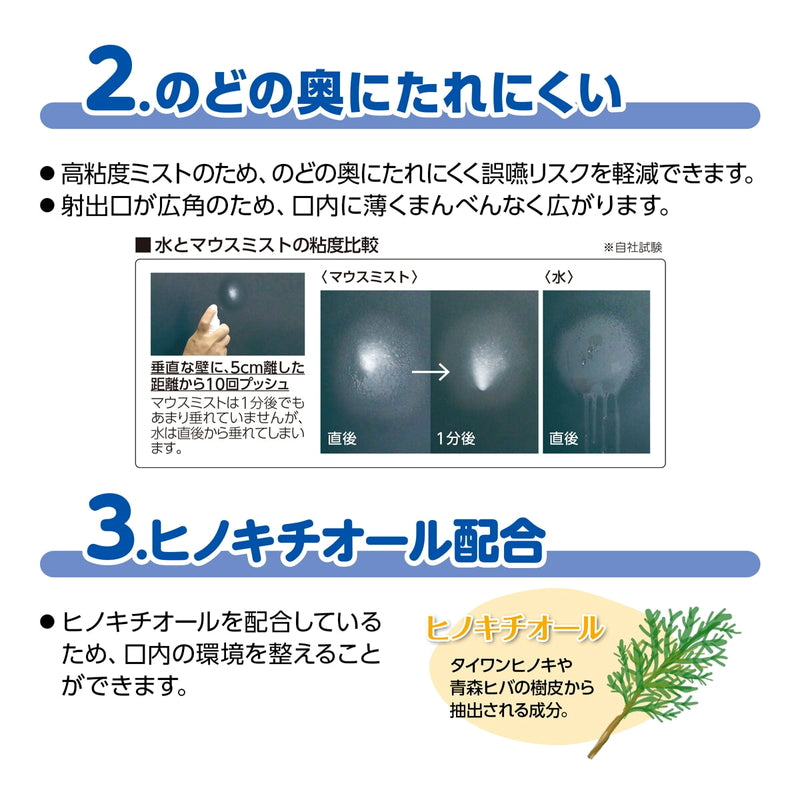 (コストコ) プラスハート 口腔用保湿スプレー マウスミスト50ML  2セット