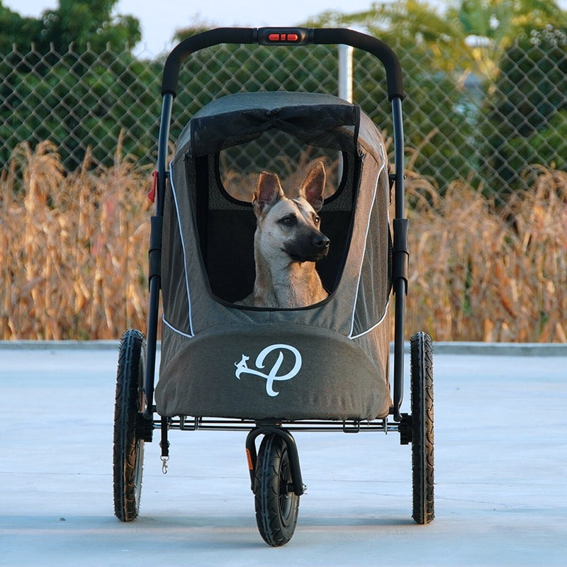 (コストコ) Petique ペティークブリーズ ジョガー グリーン ペットカート