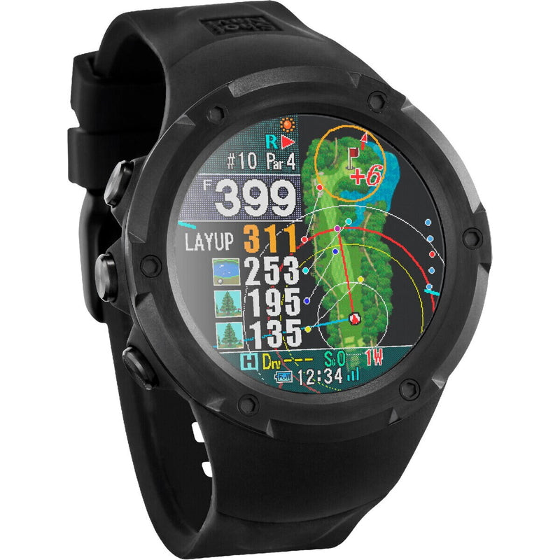 (コストコ) ショットナビ エボルブ プロ タッチ GPS ゴルフナビウォッチ 腕時計タイプ ブラック