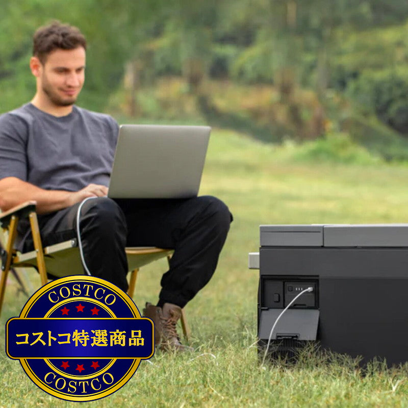 (コストコ) EcoFlow(エコフロー) Glacier ポータブル冷蔵庫専用バッテリー ZYDBX100-EB