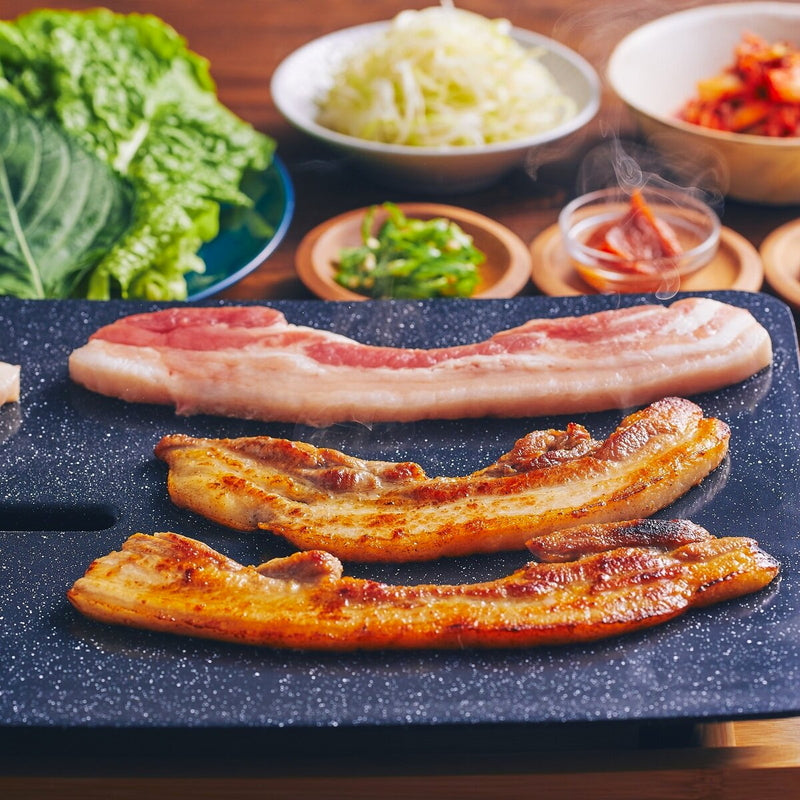 (コストコ) 【冷凍】李朝園 サムギョプサル1.6kg・味付チュクミ640g BBQセット
