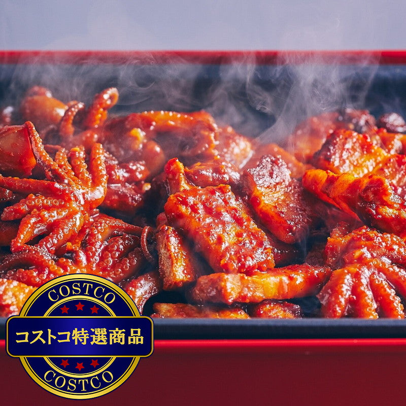 (コストコ) 【冷凍】李朝園 サムギョプサル1.6kg・味付チュクミ640g BBQセット