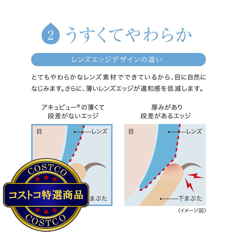 (コストコ) ワンデー アキュビュー　モイスト　90枚パック