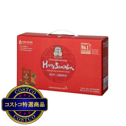 (コストコ) 正官庄 紅蔘元 50mL X 30包