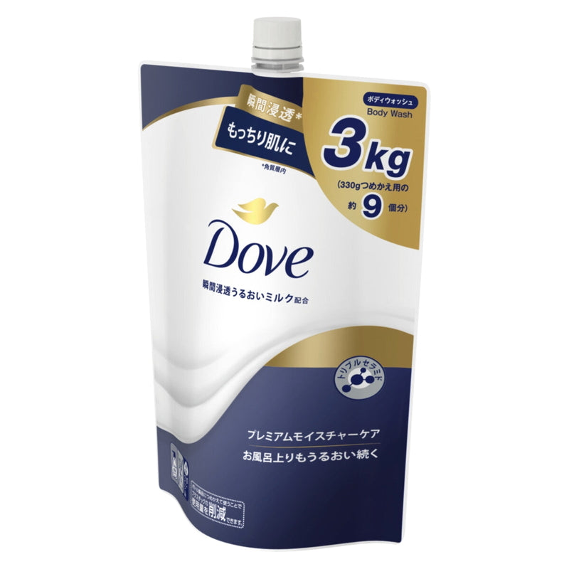 (コストコ) Dove (ダヴ) ボディウォッシュ プレミアム モイスチャーケア 詰替え用 3kg
