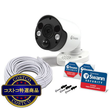 (コストコ) Swann（スワン）12MP NVR バレット型セキュリティカメラ