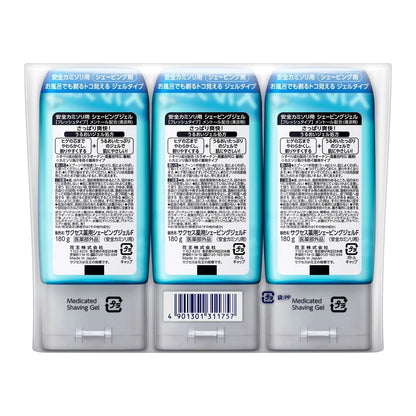 (コストコ) サクセス 薬用シェービングジェル フレッシュタイプ 180gX3個