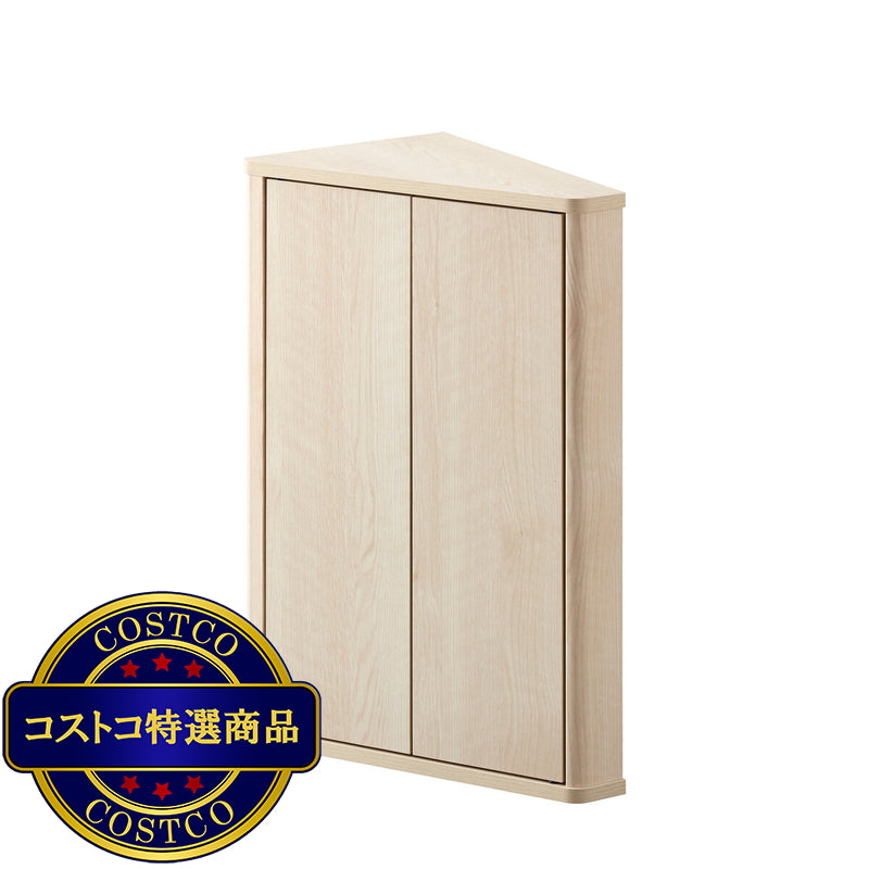 (コストコ) 朝日木材加工 L-forme コーナーぴったりラック LFM-7040TR-WH