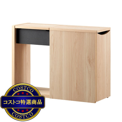 (コストコ) 朝日木材加工 roodeft ソファサイドテーブル ナチュラル RDS-5020ST-NA